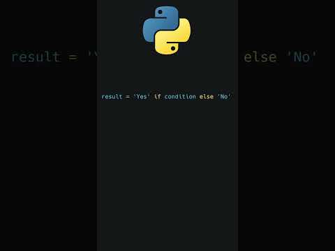 Ternary operator coding shorthand