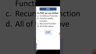 PHP Interview Questions with Answers | PHP Functions| Best online Job Course | Inspiron Technologies