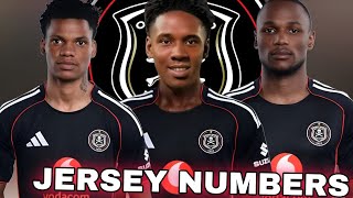 ORLANDO PIRATES NEW SIGNINGS JERSEY NUMBERS REVEALED