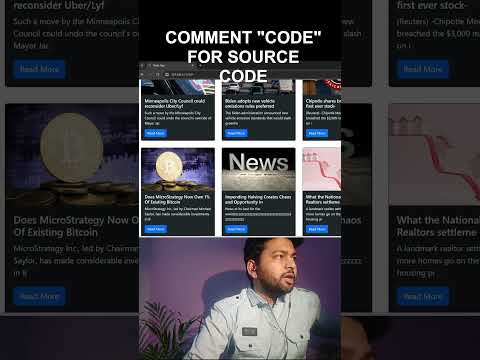 News App Using React JS And Bootstrap