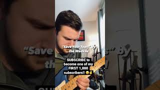 Soloing to “Save Your Tears” by @TheWeekndVEVO & @ArianaGrande #popguitar #popsongcover
