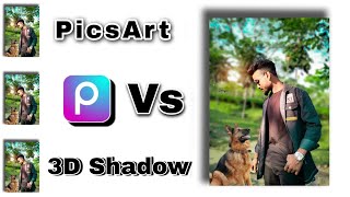 Instagram 3d Shadow Photo Editing | How ToMake 3d Shadow | Picsart 3d Editing.#3dphotoediting