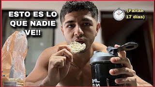 COMÍ POQUÍSIMO y entrené BRAZO al fallo 😮‍💨 (prep 100% natural)