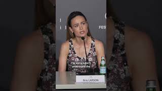 #BrieLarson discusses #JohnnyDepp and #JeanneduBarry at #CannesFilmFestival