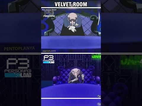 Persona 3 Reload vs Original | Velvet Room Comparison