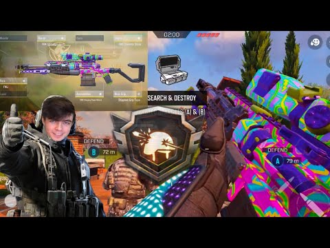 Most Underrated Search And Destroy Sniper In #CODM | Best Gunsmith Loadout LOCUS #callofdutymobile 🔥