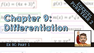 Differentiation 6 • Chain Rule, intro • P2 Ex9C • 🚀