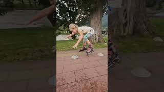 Falling Means Learning 🛼 | Roller Training Bloopers from Skole Top Ski