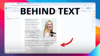 How to Put an Image Behind Text in Google Docs