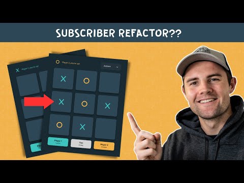 Refactoring a subscriber's Tic Tac Toe Vanilla JavaScript Game! (intro)