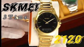 3Time SKMEI 2120 Luxury Brand Analog Digital Watch Men