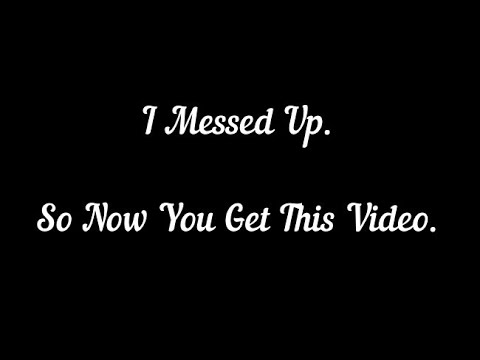 The Video You Were Supposed To Get Was Bad. How To Deal With Failure When Programming.