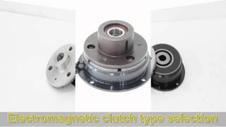 Electromagnetic clutch type selection—TIANJI TRANSMISSION