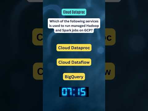 Which Service Runs Managed Hadoop and Spark Jobs on GCP? | GCP Basics #Shorts #quiz #trending #viral