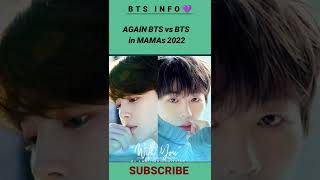 Again BTS vs BTS in MAMAs 2022 🤩🤷💜 #btsshorts #btsnews #bts #mamaawards