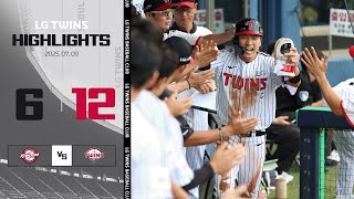 7.9 vs 키움 | [2025 KBO 리그 H/L]
