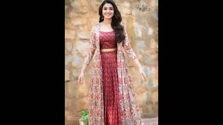 Long shrug dress design 2022/party wear dresses for girls #new