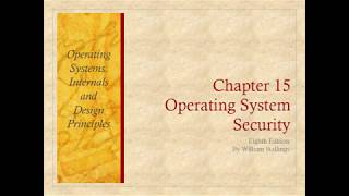 OPERATING SYSTEM SECURITY