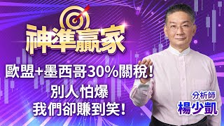 歐盟+墨西哥30%關稅！別人怕爆，我們卻賺到笑！｜20250714｜楊少凱 分析師｜神準贏家