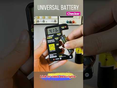 universal battery checker |Detects Battery Power by Voltage