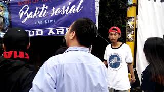 Curvasud Arema & Second Religion Arema Galang dana