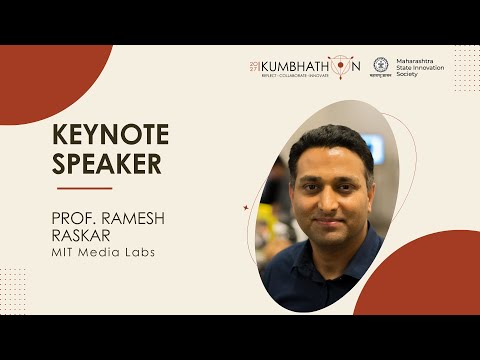 Keynote Speak by Prof  Ramesh Raskar, MIT Media Labs