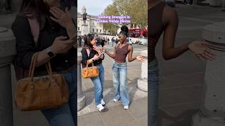 Teaching a stranger J balvin Azul dance #shortvideo