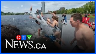 Dow’s Lake is Ottawa’s newest swimming hole
