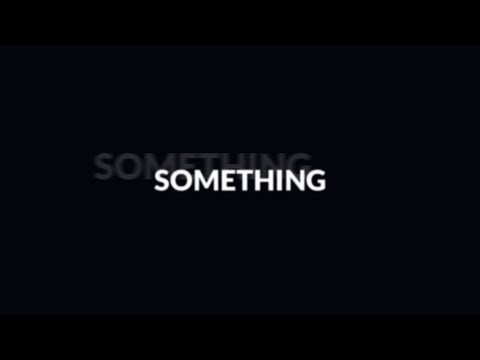 Blurred text animation | HTML, CSS, JavaScript