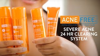 How To Use Severe Acne 24 Hour Clearing System To Treat Persistent Breakouts | AcneFree