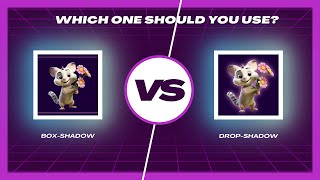 CSS box-shadow vs drop-shadow | What's the Difference?