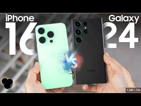 iPhone 16 vs Samsung Galaxy S24 Ultra .comparison..