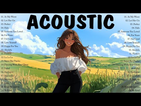 First Love Feelings 🌸 Chill English Acoustic Love Songs 2025 💌 Morning Vibes
