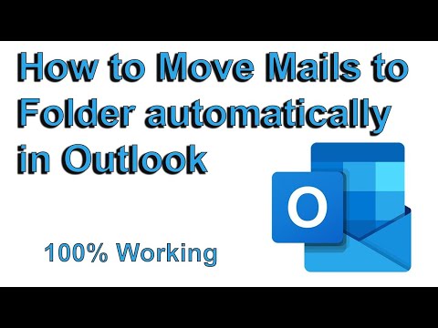 How to move emails to folders automatically in Outlook