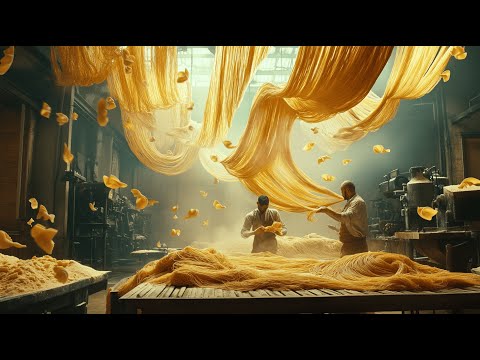 How Pasta Is Made In Factory | Why Eating Pasta Makes Us Happy