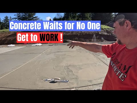 Concrete Driveway - the second pour