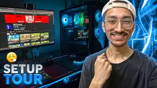 FINALLY MY UPGRADED GAMING SETUP (TOUR)⚡🧿  (room tour also? 👀)