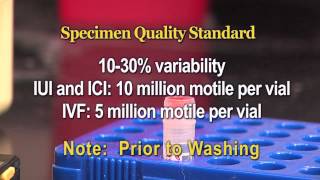 Fairfax Cryobank Specimen Quality Standard