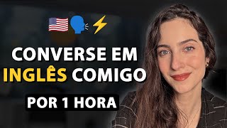 1 hora de CONVERSAÇÃO em inglês (SIMPLES para interagir no dia a dia)