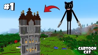 i Found Scariest CARTOON CAT 😱 in Minecraft | Minecraft Horror |