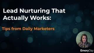 Get Lead Nurturing That Actually Works