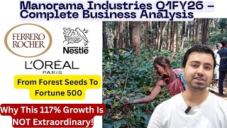 Manorama Industries Q1FY26 - The Untold Story of Specialty Fats| New CAPEX Plan Announced| Outlook?