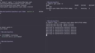 Hot reload Quarkus applications on Kubernetes