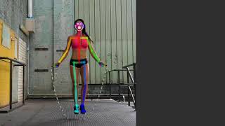 Skipping with OpenPose | Movement Biomechanics | Computer Vision
