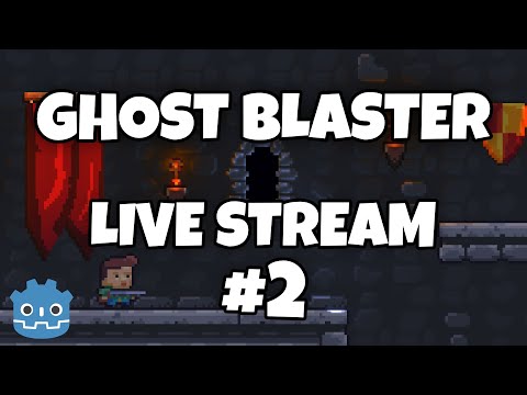 Ghost Blaster Creating Assets - Pixel Art - Live Stream