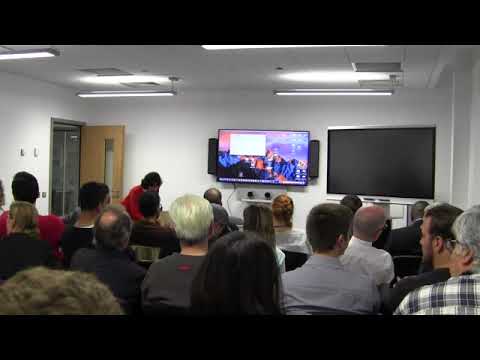 Salena Worrall at Birmingham Blockchain Tech Wednesday 18 Oct 2017