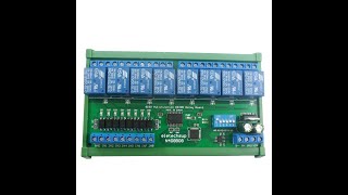 N4D8B08  2CH RS485 Relay Serial HyperTerminal Enter