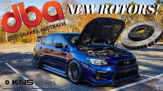 New Brake Rotors For My STI | DBA T3 4000