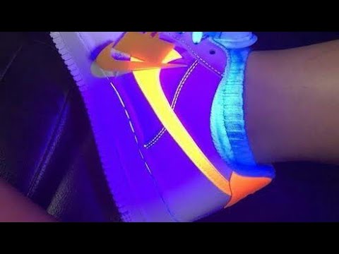 Nike✓ with colourful 🌈 LED. #shorts