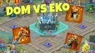 Lords Mobile - Wonders against KaptanEKO 5 emperor piece account